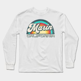 Retro Marin California Long Sleeve T-Shirt